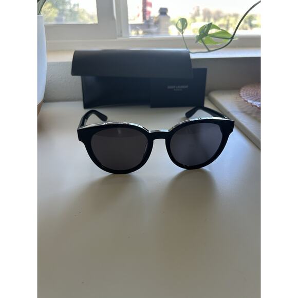 Saint Laurent Sunglasses SL M25/K 005 Polished Black 56-20-145 YSL Italy main image 5